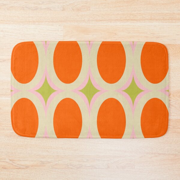 Item preview, Groovy Starburst Orange Beige - Mid Century designed and sold by susycosta.