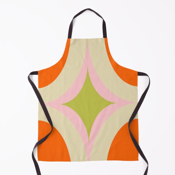Item preview, Groovy Starburst Orange Beige - Mid Century designed and sold by susycosta.