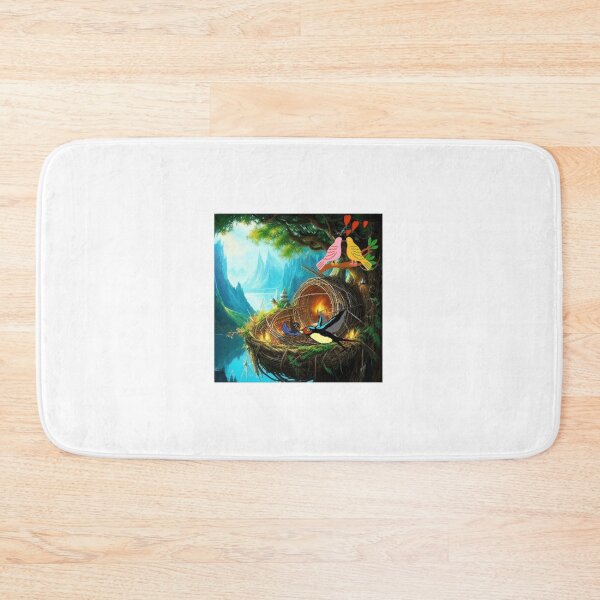 Item preview, Birds nest illustration designed and sold by ZeusGallery.
