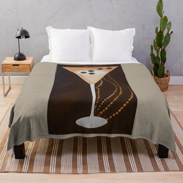 Item preview, Whimsical Martini- Stylized Glass with Playful Olives and Cascading Bubbles Generative AI designed and sold by OlfactoART Studio.