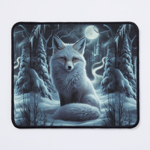 Item preview, Fox Portrait. winter fox, fox in the snow, fantasy fox, whimsical fox, fox for the holidays designed and sold by FoxVibes.