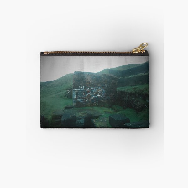 Item preview, The Dance of Decay | Graffiti on Abandoned Building designed and sold by LiminalLane.