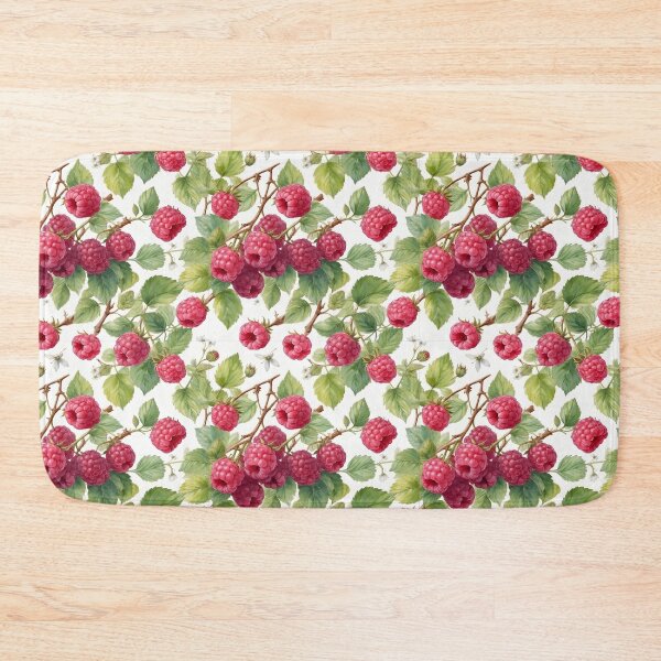 Item preview, Watercolor pattern raspberry  designed and sold by Victoria Riabov.