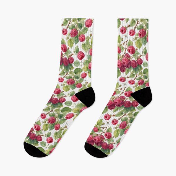 Item preview, Watercolor pattern raspberry  designed and sold by Victoria Riabov.