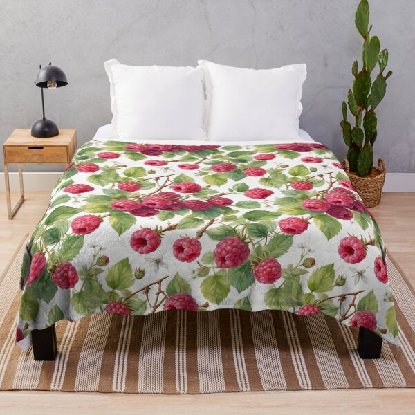 Item preview, Watercolor pattern raspberry designed and sold by Victoria Riabov.