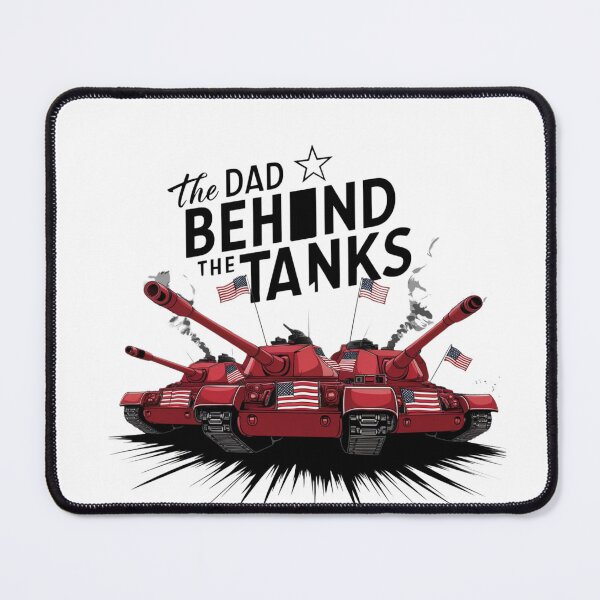 Item preview,  Father's day Millitary tank dad 4th of July American flag  designed and sold by MABROTH.