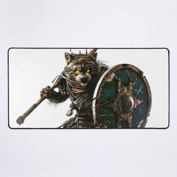 Item preview, Battle-Ready Skaven Warrior - Fantasy Rat Soldier Artwork T-Shirt designed and sold by Juuskus.