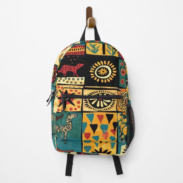 Item preview, Colorful African Art Pattern designed and sold by ArtbyAiGallery.