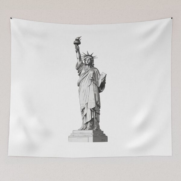 Item preview, Statue of Liberty Digital Print Design designed and sold by imanshu.