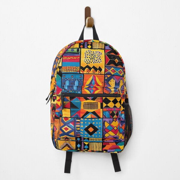 Item preview, Colorful African Art Pattern designed and sold by ArtbyAiGallery.