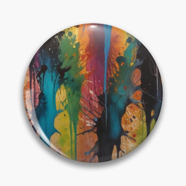 Item preview, Artistic colorful splash spectrum artwork print design  designed and sold by Anshu3813.