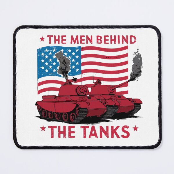 Item preview,  Father's day Millitary tank dad 4th of July American flag  designed and sold by MABROTH.