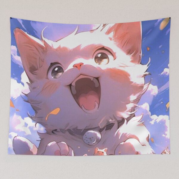 Item preview, Wide Smile of Happy Kitten designed and sold by ChibiMavis.