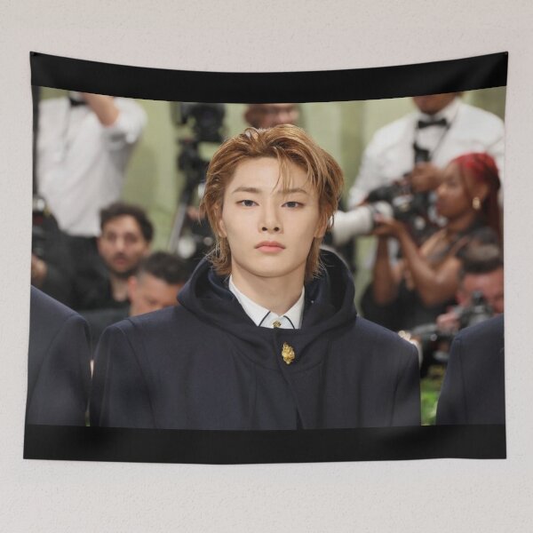 Item preview, IN Stray Kids SKZ ot8 kpop boy group koreans met gala designed and sold by Kpop-Noona.