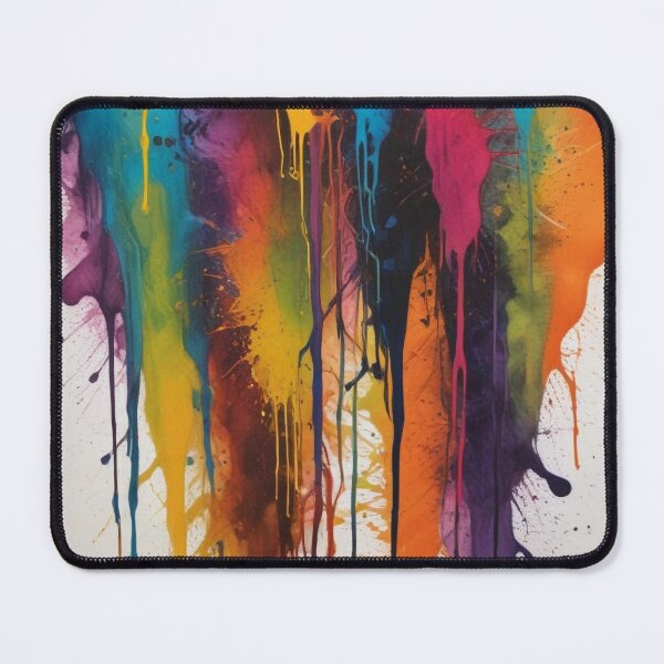 Item preview, Artistic colorful splash spectrum artwork print design designed and sold by Anshu3813.