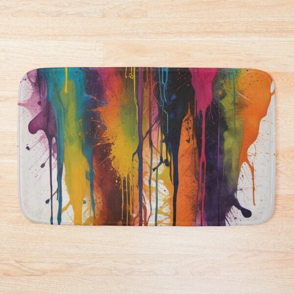 Item preview, Artistic colorful splash spectrum artwork print design  designed and sold by Anshu3813.