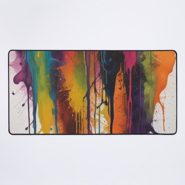 Item preview, Artistic colorful splash spectrum artwork print design  designed and sold by Anshu3813.