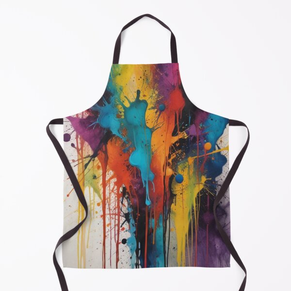 Item preview, Artistic colorful splash spectrum artwork print design  designed and sold by Anshu3813.
