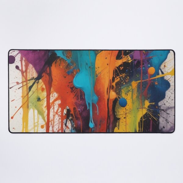Item preview, Artistic colorful splash spectrum artwork print design designed and sold by Anshu3813.