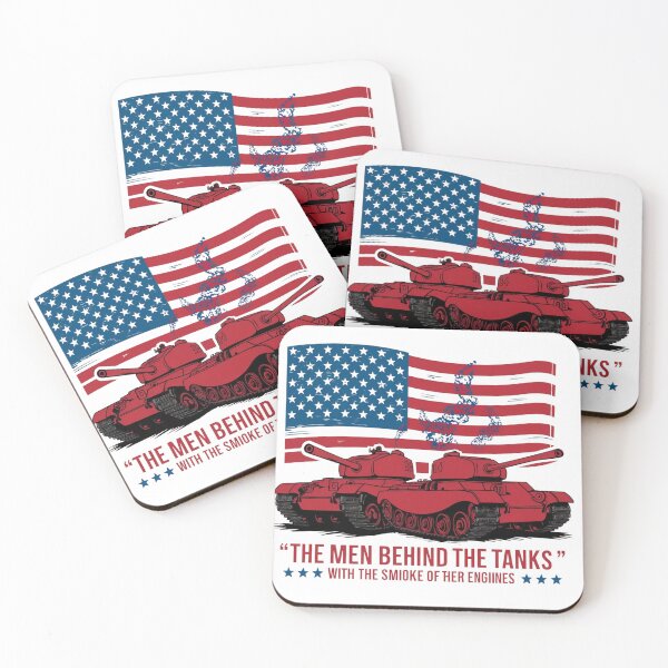Item preview, Father's day Millitary tank dad 4th of July American flag  designed and sold by MABROTH.