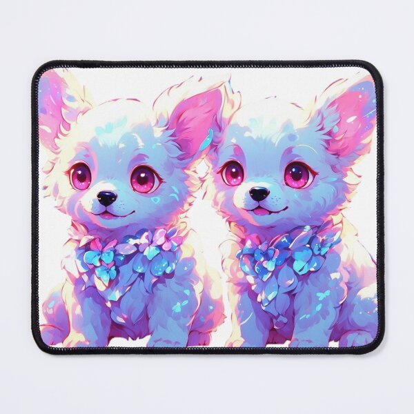 Item preview, White puppies designed and sold by LevCreates.