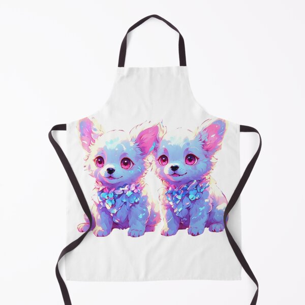 Item preview, White puppies designed and sold by LevCreates.