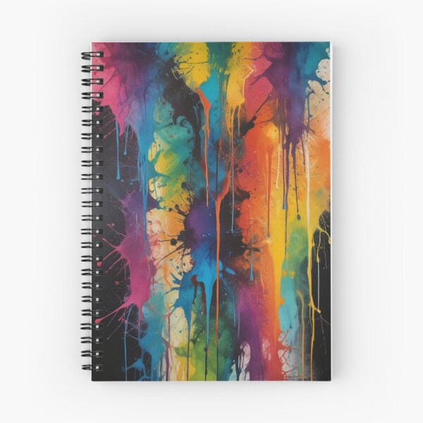 Item preview, Artistic colorful splash spectrum artwork print design  designed and sold by Anshu3813.