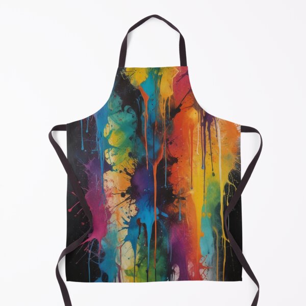 Item preview, Artistic colorful splash spectrum artwork print design  designed and sold by Anshu3813.