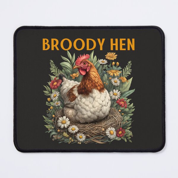 Item preview, Broody Hen Nesting Bliss designed and sold by elynne9.