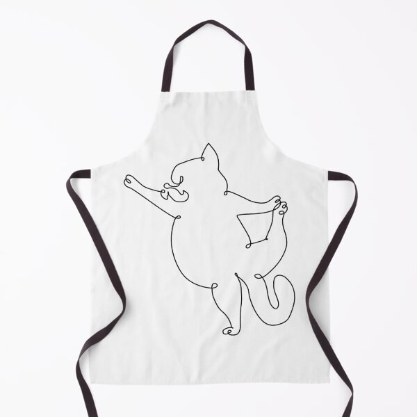 Item preview, One Line Persian Cat Dancer Pose designed and sold by Huebucket.