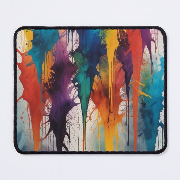 Item preview, Artistic colorful splash spectrum artwork print design designed and sold by Anshu3813.