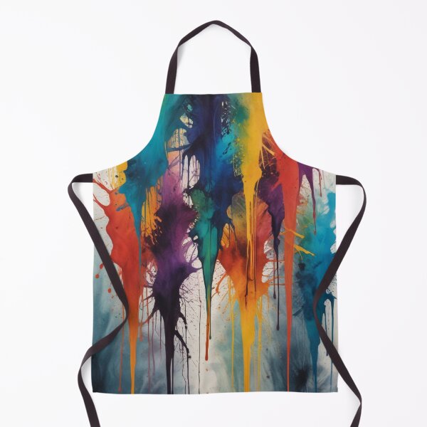Item preview, Artistic colorful splash spectrum artwork print design  designed and sold by Anshu3813.