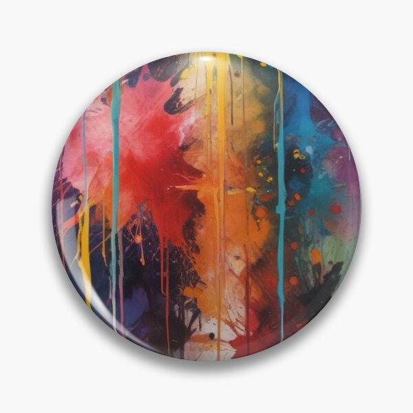 Item preview, Artistic colorful splash spectrum artwork print design  designed and sold by Anshu3813.