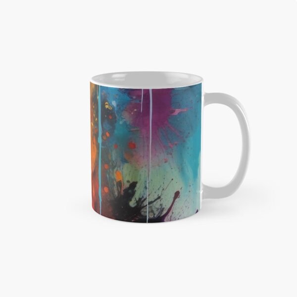 Item preview, Artistic colorful splash spectrum artwork print design  designed and sold by Anshu3813.