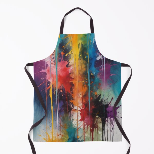 Item preview, Artistic colorful splash spectrum artwork print design  designed and sold by Anshu3813.