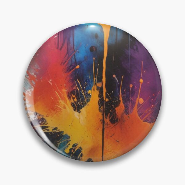Item preview, Artistic colorful splash spectrum artwork print design  designed and sold by Anshu3813.
