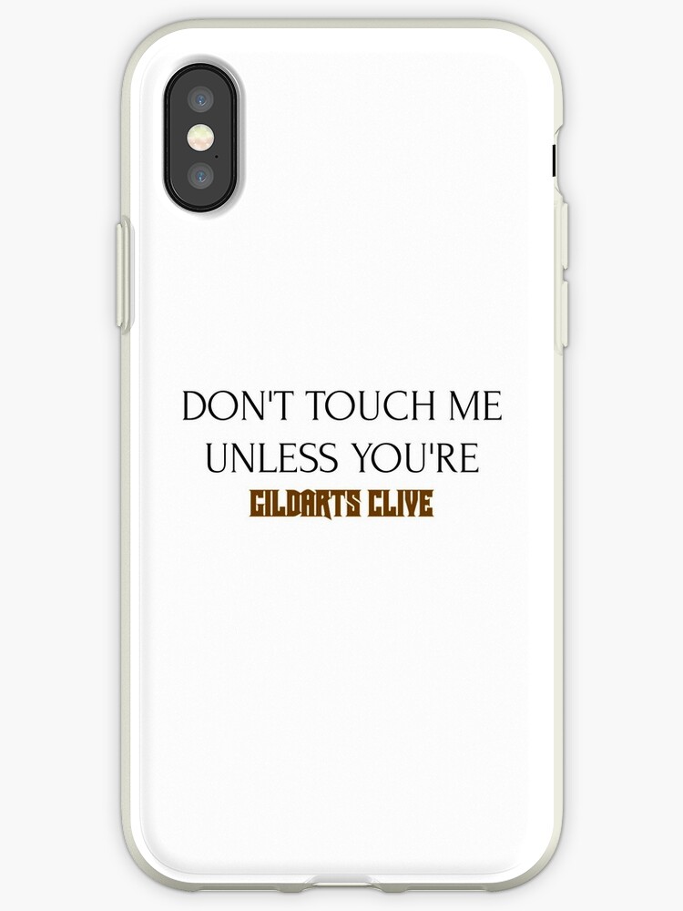 coque iphone xs don t touch