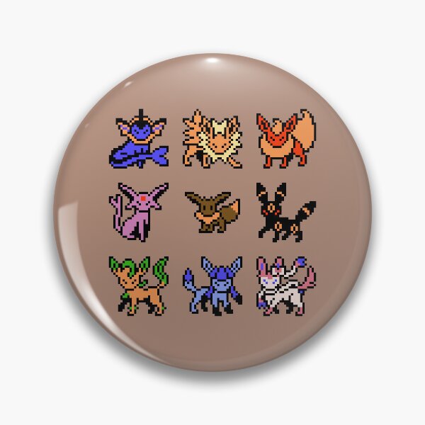 Item preview, Eeveelutions designed and sold by GEN2SPRITES.