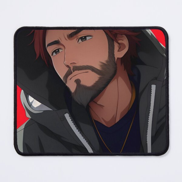 Item preview, A man with beard Illustration  designed and sold by Grafititee.