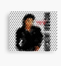 Michael Jackson Bad Cuboid 2 Canvas Print