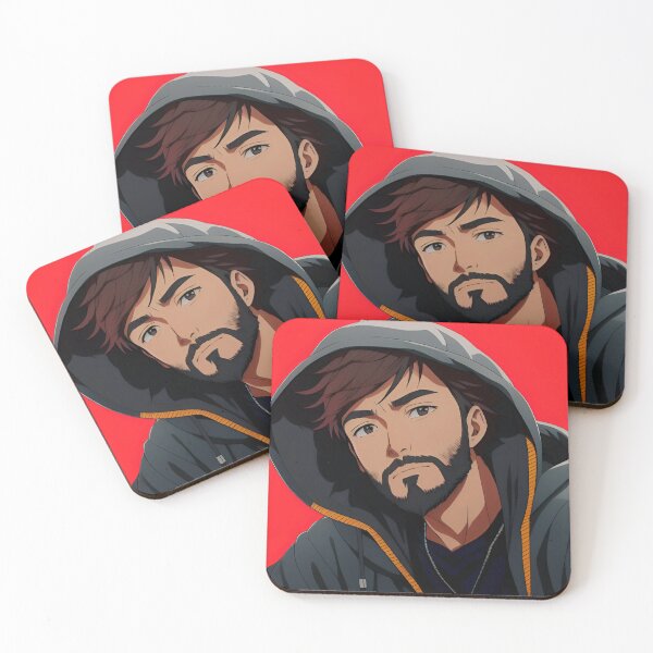Item preview, A man with beard Illustration  designed and sold by Grafititee.