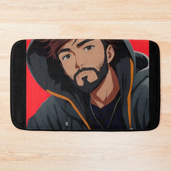 Item preview, A man with beard Illustration  designed and sold by Grafititee.
