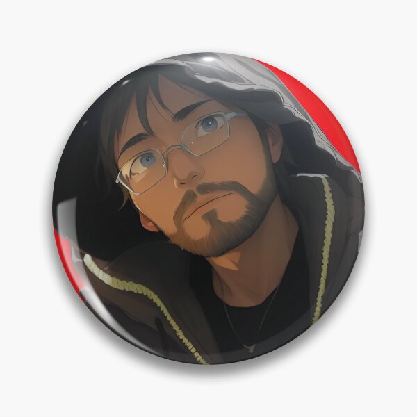 Item preview, A man with beard Illustration  designed and sold by Grafititee.