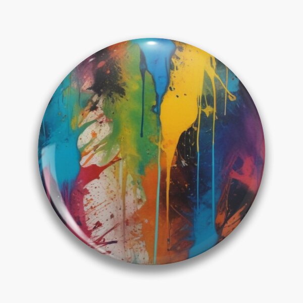 Item preview, Artistic colorful splash spectrum artwork print design  designed and sold by Anshu3813.