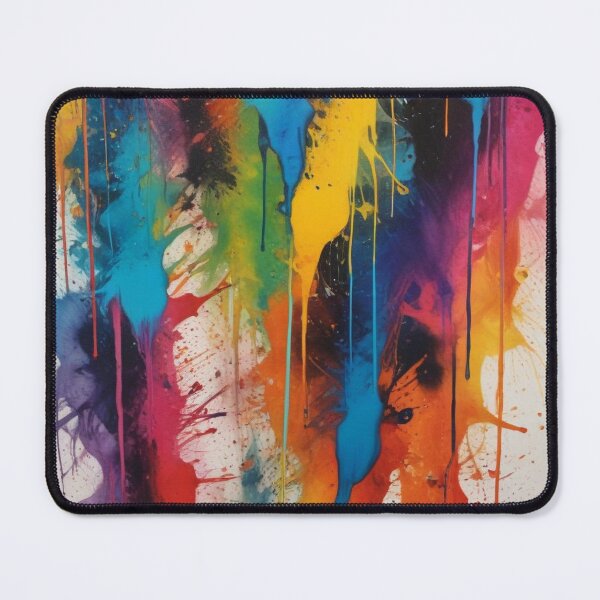 Item preview, Artistic colorful splash spectrum artwork print design designed and sold by Anshu3813.