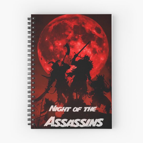 Item preview, Night of the Assassins - Skaven Clan Eshin Under Blood Moon T-Shirt designed and sold by Juuskus.