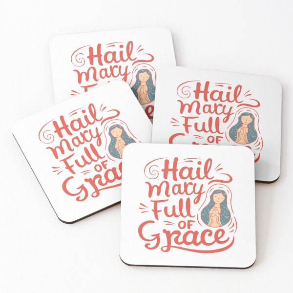 Item preview, Hail Mary Full Of Grace! Cute Catholic Mary designed and sold by PMCreative.