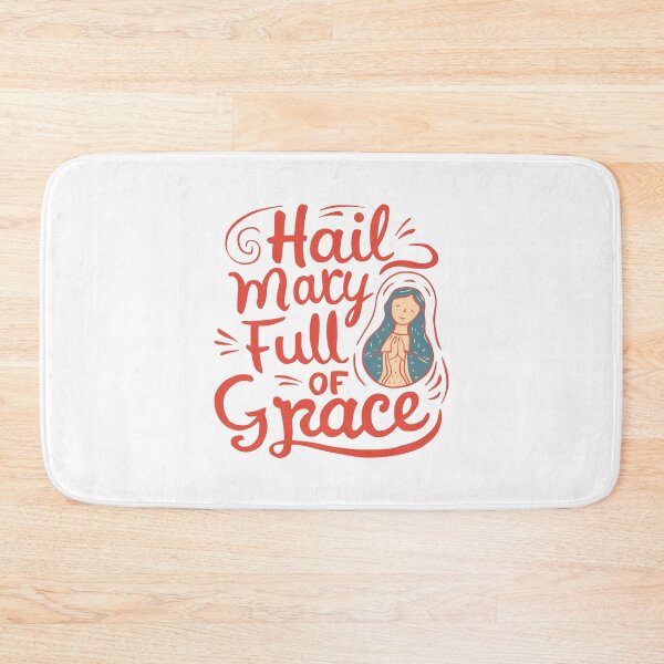 Item preview, Hail Mary Full Of Grace! Cute Catholic Mary designed and sold by PMCreative.