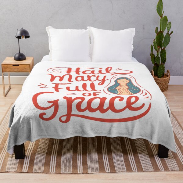 Item preview, Hail Mary Full Of Grace! Cute Catholic Mary designed and sold by PMCreative.
