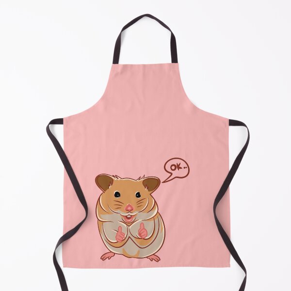 Item preview, Cute Syrian hamster say ok meme designed and sold by nickardi.